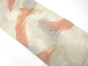 アンティーク　抽象模様織り出し袋帯（材料）